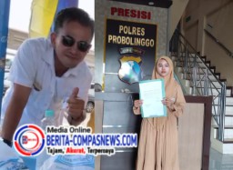 Presiden LSM G APKM Apreasi Keberanian Putrinya, Kehilangan Dompet di Area Parkir Kantor Bupati, seorang Mahasiswi Magang Lapor ke SPKT Polres Probolinggo