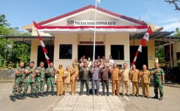 Koramil 01 Bondowoso Bersama Forkopimvam Beri Kejutan ke Polsek Kota Dalam HUT Bhayangkara ke 79