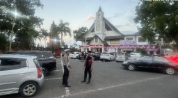Ibadah Minggu di Gereja Ekklesia, Polres Bandara Siapkan Pengamanan