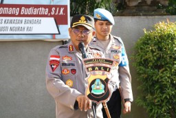 Polres Bandara Ngurah Rai Gelar Apel Siaga Antisipasi Perkembangan Sitkamtibmas Nasional