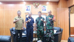 Jalin Sinergitas, Dandim 0501/JP Laksanakan Kunjungan Kerja ke Kantor Bea Cukai DKI Jakarta.