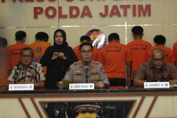 Polda Jatim Ungkap Jaringan Curanmor di 4 Kota Amankan 12 Tersangka