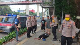 Aksi Sigap Anggota Polri Amankan Pelaku Pemukulan Ojol di Jl. Pemuda Rawamangun