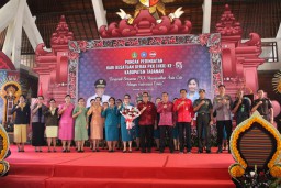 Dandim dan Forkopimda Kompak di Puncak HKG PKK Tabanan: Wujudkan Asta Cita Untuk Indonesia Emas