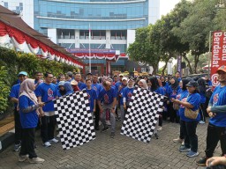 Meriah, LPSK Gelar Jalan Sehat dan Hiburan Peringati 17 Tahun Perlindungan Saksi dan Korban