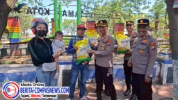 Polres Sampang Dukung Gerakan Pangan Murah, Sediakan 50 Ton Beras SPHP untuk Masyarakat