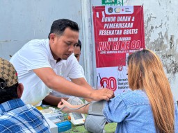 Merah Putih di Nadi: Lapas Narkotika Pamekasan Tebar Manfaat Lewat Donor Darah