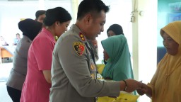 Hadiri Gerakan Pangan Murah, Kapolres Bangkalan Dukung Stabilitas Pasokan dan Harga Pangan