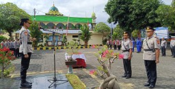 Polres Jembrana Gelar Sertijab Kapolsek Mendoyo
