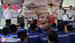 Rutan Sampang Gelar Kegiatan Hapus Tato Gratis dengan Tema "Hijrah Bareng, Merdeka dari Masa Kelam