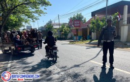 Satlantas Polres Sampang Gelar Pemeriksaan Kendaraan Bermotor untuk Meningkatkan Kesadaran Keselamatan Lalu Lintas