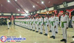 50 Paskibraka Kabupaten Sampang Dikukuhkan untuk Tugas Mengibarkan Bendera pada HUT RI ke-80