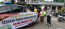 Beras SPHP Murah Kembali Digelontorkan Polsek Dentim, 1 Ton Beras Habis Terjual