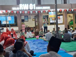 Tasyakuran HUT RI ke-80 di RW 01 Simolawang Surabaya, Wujudkan Semangat Kampung Pancasila