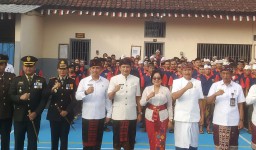 Kapolres Jembrana Hadiri Upacara Pemberian Remisi HUT ke-80 RI di Rutan Kelas IIB Negara