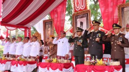 Kapolresta Denpasar Hadiri Upacara Peringatan HUT Kemerdekaan RI Ke-80 di Kota Denpasar