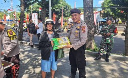 Polres Jembrana Gelar Gerakan Pangan Murah, Salurkan Dua Ton Beras SPHP