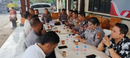 Anev PJU Polsek Dentim Bahas Evaluasi Tugas dan Persiapan Piodalan Pura Padmasana