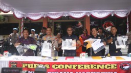 Polda Bali Amankan Kurir Narkoba Asal Peru Bernilai Sepuluh Milyar Rupiah