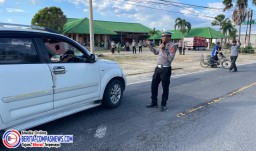 Satlantas Polres Sampang Tilang 104 Kendaraan yang Melanggar Aturan Berlalu Lintas