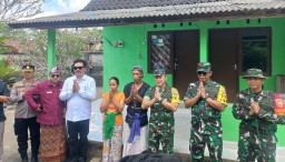Pangdam IX/Udayana Tinjau RTLH, Warga Sukawati Sampaikan Rasa Syukur