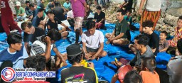 Meriahkan HUT ke-80, Kampung Merapi Gelar Lomba Ketangkasan Domino