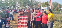 Kapolres Jembrana Hadiri Lomba Makepung Bupati Cup Serangkaian HUT RI dan HUT Kota Negara ke-130