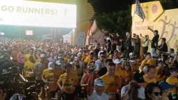 TNI Hadir Untuk Rakyat, Dandim Gianyar Ambil Bagian di Event Marathon Dunia