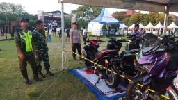 Yamaha Maxi Day 2025 di Renon, Polsek Dentim Pastikan Situasi Aman dan Kondusif