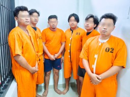 Enam Orang Pelaku Pengeroyokan Security Bandara Ngurah Rai Berhasil di Tangkap