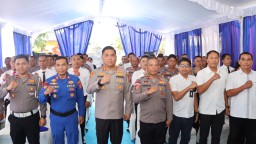 Kapolresta Denpasar Bersama Ketua Bhayangkari Cabang Kota Laksanakan Kunjungan Kerja ke Polsek Dentim