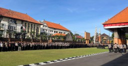 Polda Bali Kerahkan Personel Gabungan, Amankan Unjuk Rasa Oleh Masyarakat