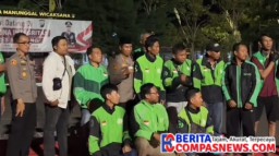 Polres Sampang Gelar Tahlil untuk Affan Kurniawan, Driver Ojek Online yang Meninggal Dunia