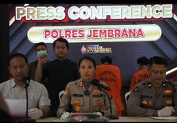 Polres Jembrana Ungkap Kasus Peredaran Sabu, Amankan Dua Pelaku dan Barang Bukti 100 Gram Lebih