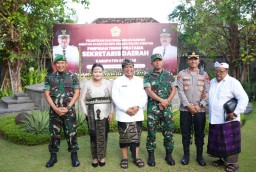 Dandim 1616/Gianyar Hadiri Pelantikan Sekda Baru, Tegaskan Komitmen Sinergi TNI Dengan Pemda