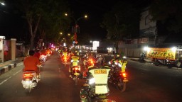 Patroli Skala Besar TNI-Polri Digelar, Polres Bangkalan : Bentuk Komitmen Beri Rasa Aman dan Nyaman ke Masyarakat