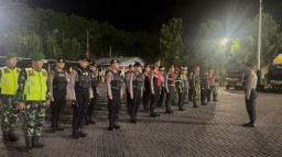 Situasi Kamtibmas Terkendali, Polres Pasuruan Terus Laksanakan. Patroli Skala Besar Untuk Jogo Pasuruan