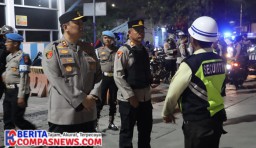 Polres Pelabuhan Tanjung Priok Gelar Patroli Skala Besar Gabungan dalam Rangka Cegah Gangguan Kamtibmas
