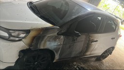 CCTV Ungkap Aksi Teror! Mobil Warga Sungai Pinyuh Dibakar OTK, Polisi Diminta Bertindak Cepat