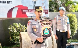 Antisipasi Perkembangan Sitkamtibmas, Polres Bandara Laksanakan Apel Siaga