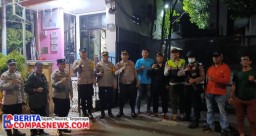 Patroli Tiga Pilar Kecamatan Tambora dalam Rangka Kegiatan Rutin Yang Ditingkatkan (KRYD)