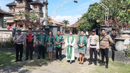 Polsek Kawasan Pelabuhan Gilimanuk Hadirkan Rasa Aman Saat Pengamanan Ibadah Minggu di GKPB