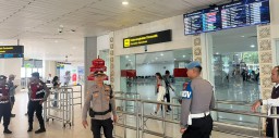 Polres Bandara Tingkatkan Patroli KRYD di Terminal Domestik Untuk Jaga Kamtibmas