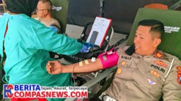 Polres Sampang Gelar Donor Darah dalam Rangka HUT Lantas Bhayangkara ke-70