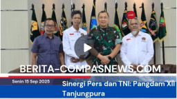 Sinergi Pers dan TNI: Pangdam XII Tanjungpura Dukung UKW PWI Kalbar