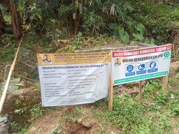 Warga Kampung Boreksel Apresiasi Pembangunan P3A, Ketua Kelompok Pandan Wangi Terima Kasih untuk Pemerintah Desa Sukajad