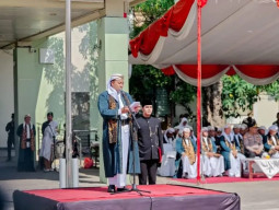 Bupati Pasuruan H.M Rusdi Sutejo Pimpin Upacara Hari Jadi Kabupaten Pasuruan ke-1096