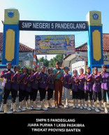 SMP Negeri se-Kabupaten Pandeglang Mendapat Undangan Lomba LKBB Paskibra Tingkat Provinsi Banten