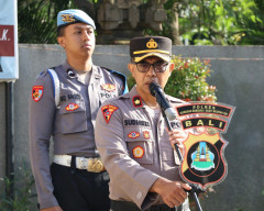 Apel Pagi Polres Bandara Ngurah Rai, Wakapolres Ingatkan Disiplin dan Profesionalisme