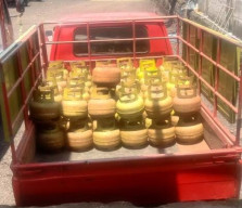 Polsek Pekutatan Ungkap Kasus Pencurian 73 Tabung Gas 3 Kg di Gudang BUMDes